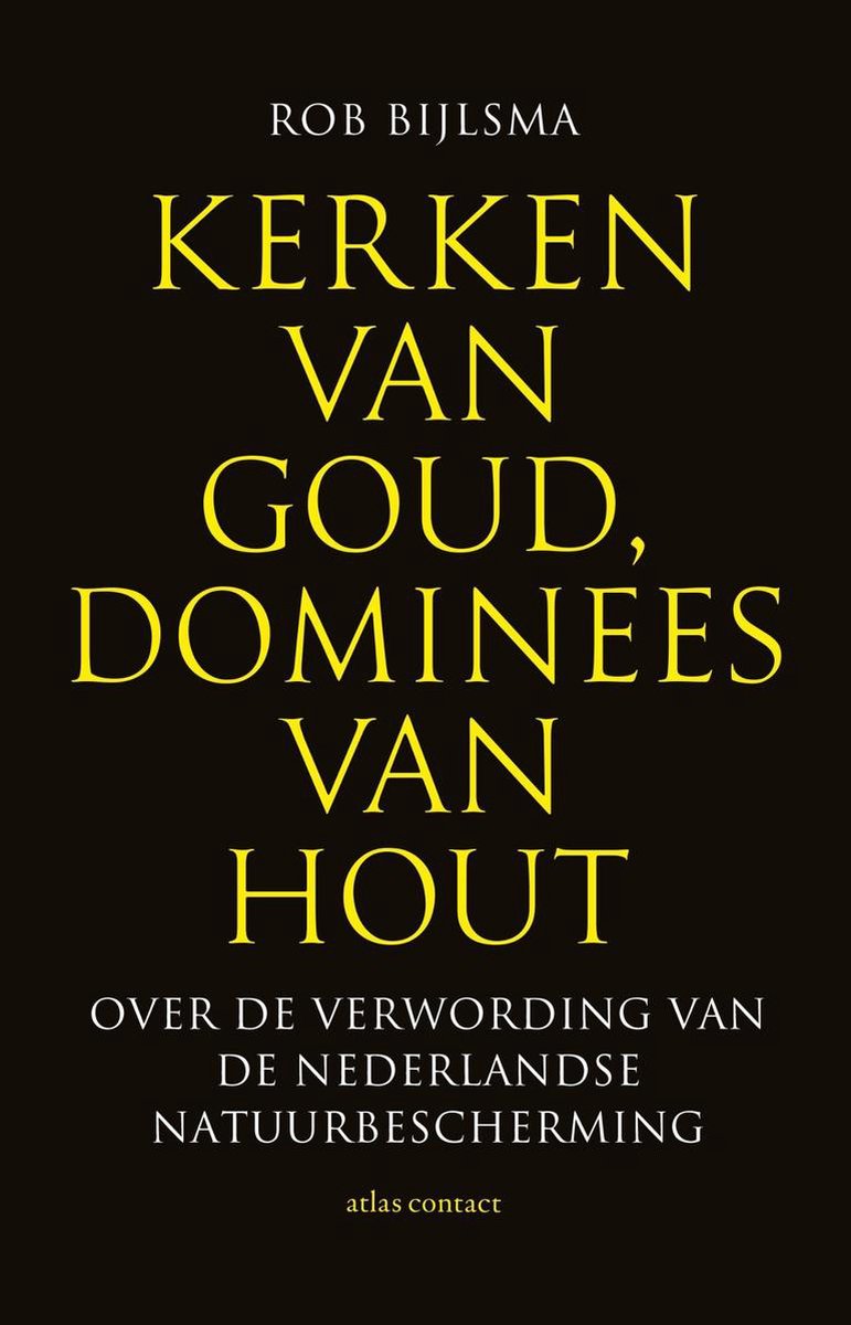 beste natuurboeken cover kerken van hout, dominees van hout